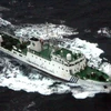 Tàu hải giám Trung Quốc tại vùng biển gần đảo tranh chấp Điếu Ngư/Senkaku năm 2013. (Nguồn: AFP/TTXVN)