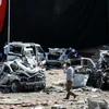 Hiện trường vụ đánh bom xe nhằm vào đồn cảnh sát ở Elazig ngày 18/8. Ảnh minh họa. (Nguồn: AFP/TTXVN)