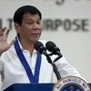 Tổng thống Philippines Rodrigo Duterte. (Nguồn: AFP/TTXVN) 