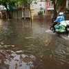  Tình trạng ngập úng tại phố Minh Khai, Hải Phòng sau cơn mưa lớn. Ảnh minh họa. (Nguồn: Lâm Khánh/TTXVN)