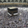 Người Hồi giáo trên khắp thế giới tham dự Lễ hội hành hương ở Thánh địa Mecca . (Nguồn: EPA/TTXVN)
