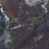 Bãi thử hạt nhân Punggye-ri của Triều Tiên. (Nguồn: cns.miis.edu)