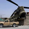 Hiện trường một vụ rơi máy bay quân sự của Afghanistan tại một huyện phía đông thủ đô Kabul tháng 7/2010. Ảnh minh họa. (Nguồn: AP)