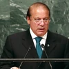  Thủ tướng Pakistan Nawaz Sharif. (Nguồn: AFP/TTXVN)