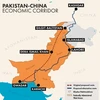Dự án Hành lang Kinh tế Trung Quốc-Pakistan. (Nguồn: gktoday.in)