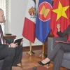 Đại sứ Lê Linh Lan trả lời phỏng vấn ProMexcico về TPP. (Ảnh: Việt Hùng/Vietnam+)