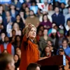 Cựu Ngoại trưởng Mỹ Hillary Clinton trong chiến dịch vận động bầu cử ở Winston-Salem, Bắc Carolina ngày 27/10. (Nguồn: EPA/TTXVN)