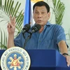 Tổng thống Philippines Rodrigo Duterte. (Nguồn: AFP/TTXVN)