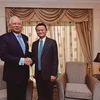 Thủ tướng Malaysia Najib Razak và tỷ phú Jack Ma. (Nguồn: Nst.com.my)