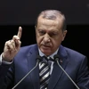 Tổng thống Thổ Nhĩ Kỳ Tayyip Erdogan. (Nguồn: AP/TTXVN)