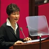 Tổng thống Hàn Quốc Park Geun-Hye. (Nguồn: AFP/TTXVN)