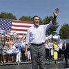 Ông Mitt Romney trong chiến dịch tranh cử Tổng thống ở Fairfax ngày 13/9/2012. (Nguồn: AP/TTXVN)