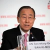Tổng thư ký Liên hợp quốc Ban Ki-moon. (Nguồn: AFP/TTXVN)