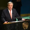 Ông Antonio Guterres phát biểu tại lễ tuyên thệ nhậm chức tân Tổng thư ký LHQ ở New York ngày 12/12. (Nguồn: AFP/TTXVN) 