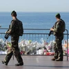 Binh sỹ Pháp tuần tra tại Nice. (Nguồn: AFP/TTXVN)