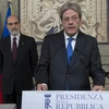 Ông Paolo Gentiloni phát biểu tại Rome, sau khi được chỉ định làm Thủ tướng mới của Italy. (Nguồn: AFP/TTX)