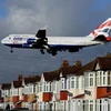 Máy bay dân dụng của Hãng hàng không Anh British Airways.(Nguồn: Huffington Post/TTXVN)