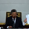 Chủ tịch Quốc hội Venezuela Henry Ramos Allup. (Nguồn: AFP/TTXVN)