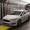  Dây chuyền sản xuất ô tô Ford tại một nhà máy ở Wayne, bang Michigan, Mỹ. (Nguồn: EPA/TTXVN)