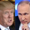 Tổng thống đắc cử Mỹ Donald Trump (trái) và Tổng thống Nga Vladimir Putin. (Nguồn: AFP/TTXVN)