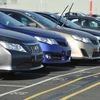 Những chiếc ô tô Toyota tại nhà máy sản xuất của hãng này ở Melbourne, bang Victoria, Australia ngày 10/2/2014. (Nguồn: AFP/TTXVN)