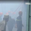 [Video] Hỏa hoạn thiêu rụi nhiều phòng trọ của công nhân 
