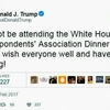 Tổng thống Trump từ chối dự tiệc với báo chí đưa tin Nhà Trắng