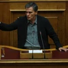 Bộ trưởng Tài chính Hy Lạp Euclid Tsakalotos. (Nguồn: EPA/TTXVN) 