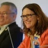  Ủy viên thương mại EU, bà Cecilia Malmstrom. (Nguồn: AFP/TTXVN) 