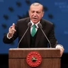 Tổng thống Thổ Nhĩ Kỳ Recep Tayyip Erdogan. (Nguồn: AFP/TTXVN)
