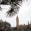 Tháp Elizabeth tại khu tòa nhà Quốc hội Anh ở London. (Nguồn: AFP/TTXVN)
