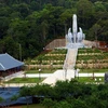 Khu di tích Cách mạng Việt Nam-Lào tại bản Lao Khô, Yên Châu, Sơn La. (Ảnh: Hữu Quyết/TTXVN)