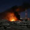 Khói bốc lên sau cuộc không kích ở Daraa ngày 9/6. (Nguồn: AFP/TTXVN)