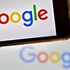 Biểu tượng của Google tại Vertou, miền tây Pháp. (Nguồn: AFP/TTXVN)