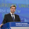 Phó chủ tịch Ủy ban châu Âu Valdis Dombrovskis. (Nguồn: EPA/TTXVN)