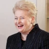 Tổng thống Litva Dalia Grybauskaite. (Nguồn: EPA/TTXVN)