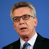 Bộ trưởng Nội vụ Đức Thomas de Maiziere. (Nguồn: EPA/TTXVN)