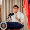  Tổng thống Philippines Rodrigo Duterte. (Nguồn: EPA/TTXVN)