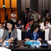 Các đại biểu tham dự Hội thảo Nâng cao khả năng tiếp cận tài chính trong thời đại Kỹ thuật số cho MSME tại TP Hồ Chí Minh. (Ảnh: Thanh Vũ/TTXVN) 