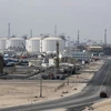 Toàn cảnh khu công nghiệp khai thác dầu và khí hóa lỏng Ras Laffan ở cách Doha (Qatar) khoảng 80km về phía bắc. (Nguồn: AFP/TTXVN)
