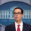  Bộ trưởng Tài chính Mỹ Steven Mnuchin. (Nguồn: EPA/TTXVN) 