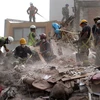Cảnh đổ nát sau trận động đất ở Mexico City, Mexico, ngày 25/9. (Nguồn: THX/TTXVN)