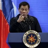 Tổng thống Philippines Rodrigo Duterte. (Nguồn: EPA/TTXVN)