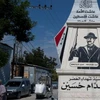Tượng đài Saddam Hussein tại Bờ Tây. (Nguồn: abcnews.go.com)