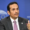 Ngoại trưởng Qatar Sheikh Mohammed bin Abdulrahman bin Jassim Al-Thani. (Nguồn: AFP/TTXVN)