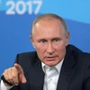 Tổng thống Nga Vladimir Putin. (Nguồn: AFP/TTXVN)