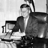 Cố Tổng thống John F. Kennedy tại Nhà Trắng ngày 1/1/1961. (Nguồn: AFP/TTXVN)
