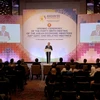  Hội nghị các Bộ trưởng Kinh tế ASEAN lần thứ 49 tại Manila. (Nguồn: AFP/TTXVN)