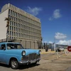 Đại sứ quán Mỹ tại La Habana, Cuba ngày 3/10. (Nguồn: AFP/TTXVN)