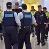 Cảnh sát Australia tuần tra tại sân bay Sydney. (Nguồn: AFP/TTXVN)